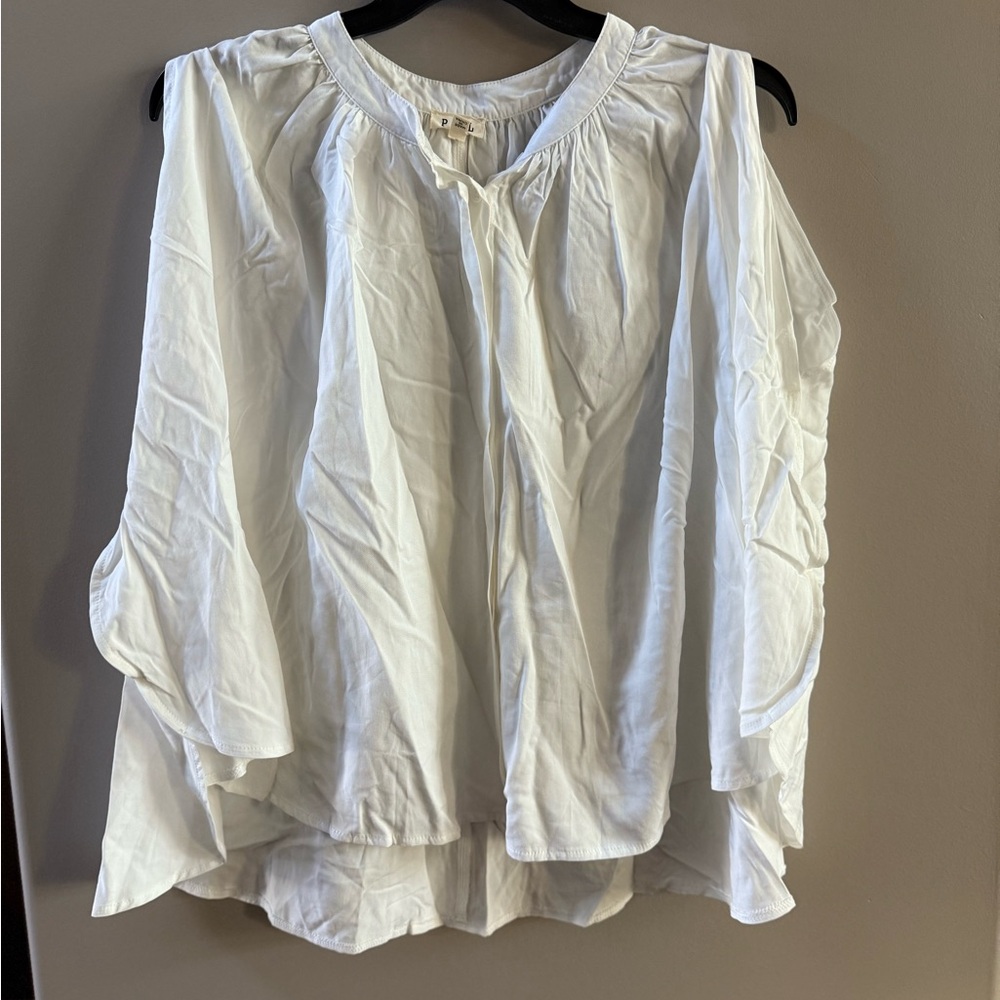 POL Elegant White Blouse